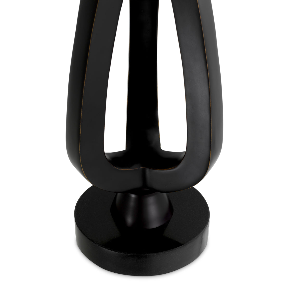 Lampă de masă Madrona, finisaj bronz cu reflexe, cu abajur