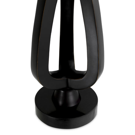 Lampă de masă Madrona, finisaj bronz cu reflexe, cu abajur