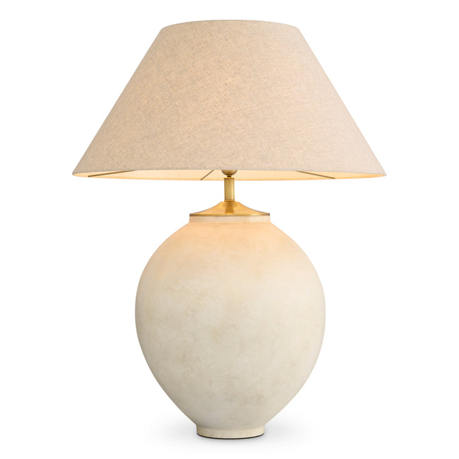 Lampă de masă Moon Jar, cu abajur