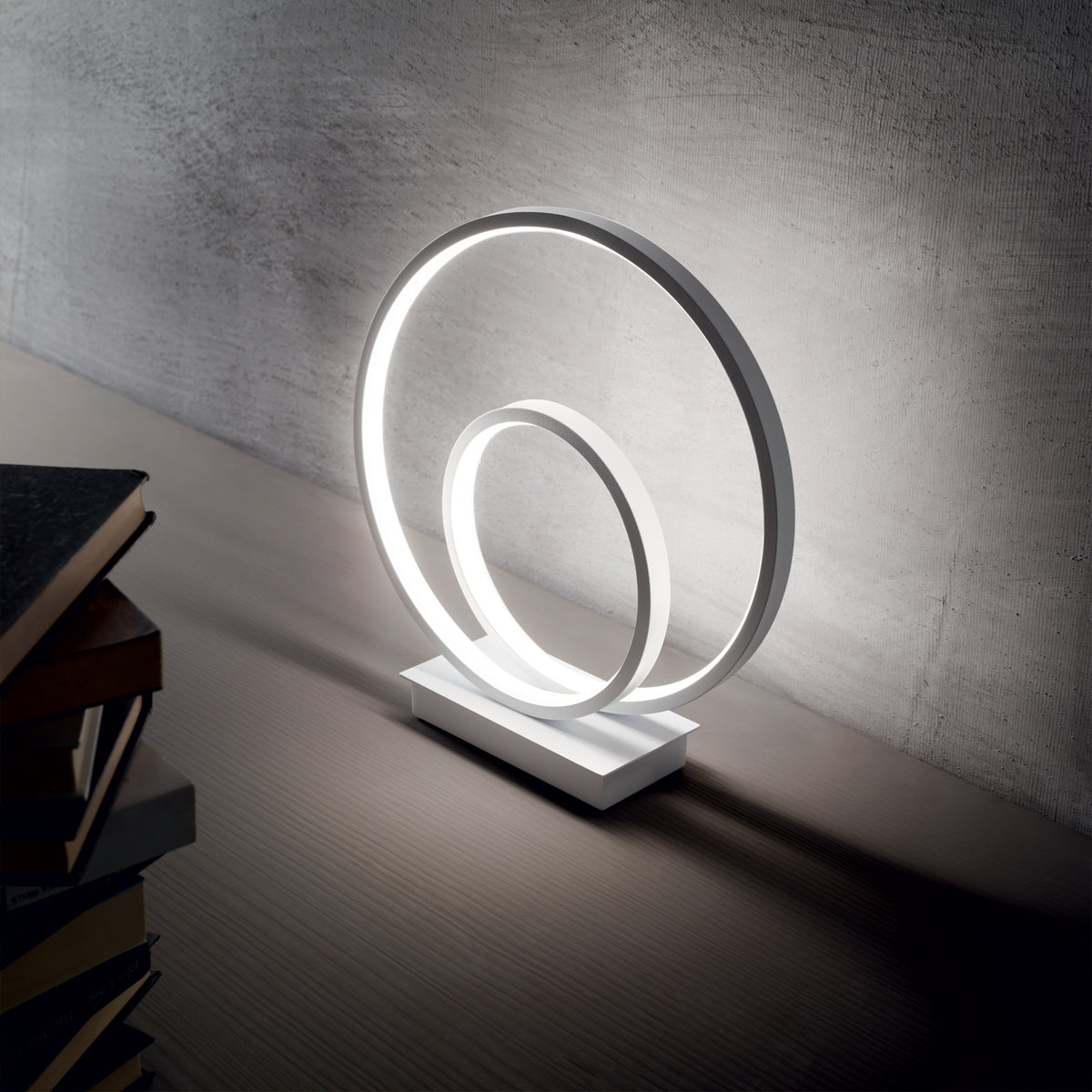 Lampă de masă Oz TL On-Off 3000K, alb – ambient