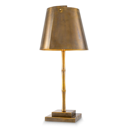 Lampă de masă Seraphina, finisaj alamă vintage