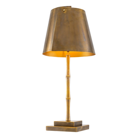 Lampă de masă Seraphina, finisaj alamă vintage