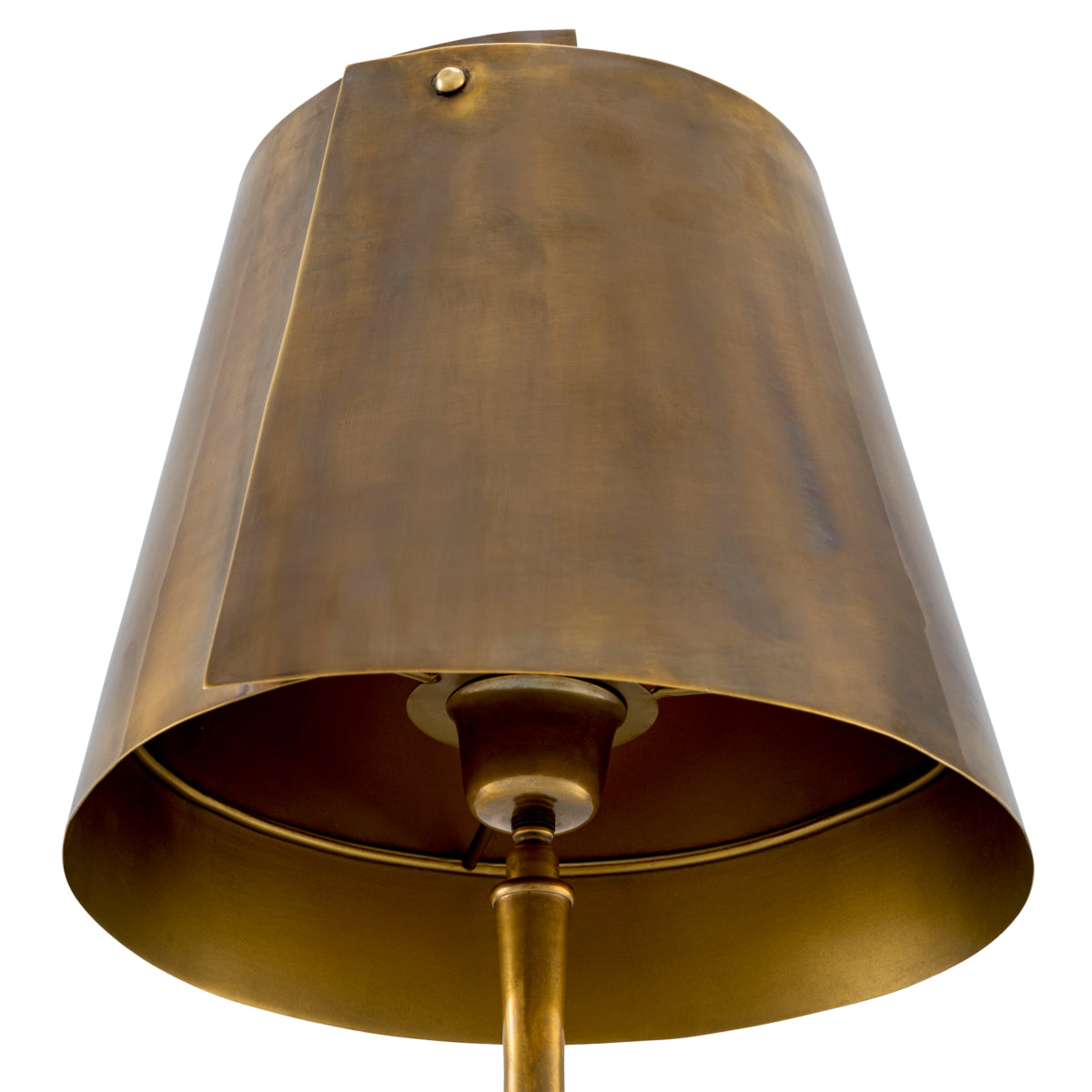 Lampă de masă Seraphina, finisaj alamă vintage