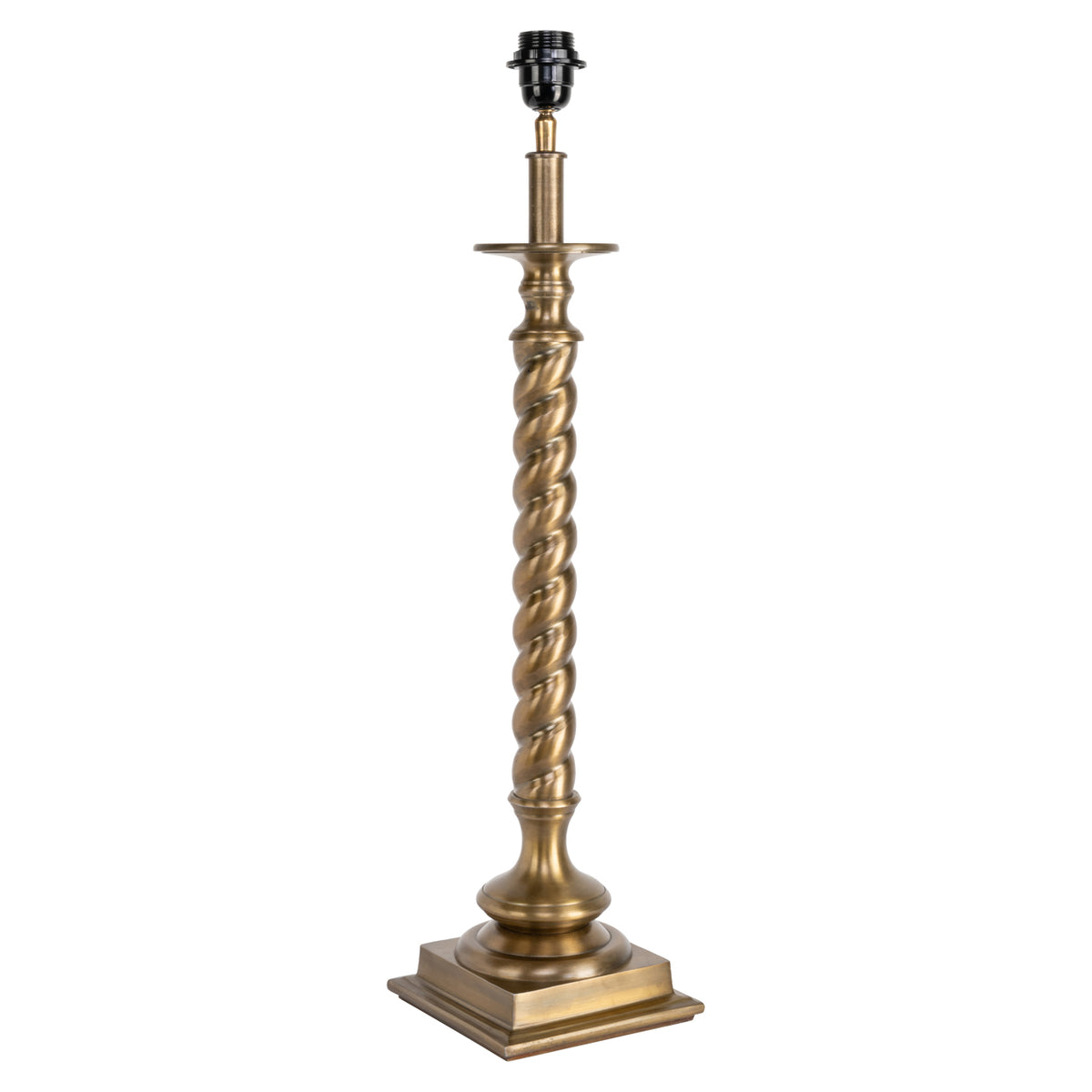 Lampă de masă Slone, alamă antichizată