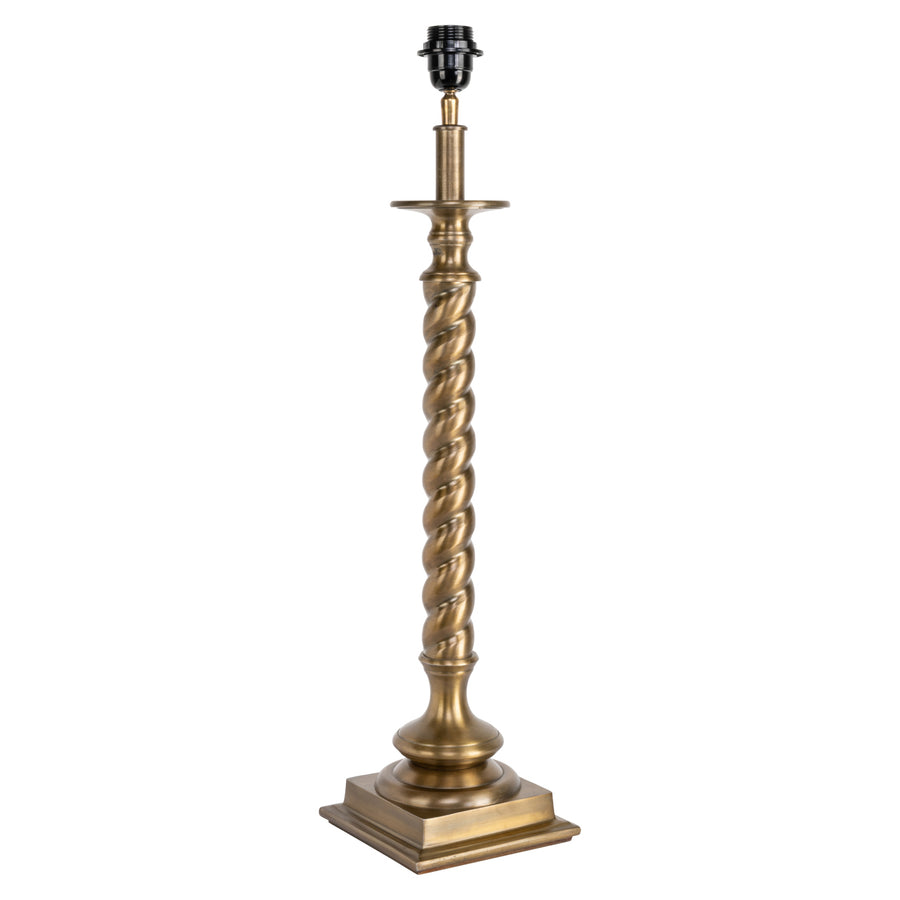 Lampă de masă Slone, alamă antichizată