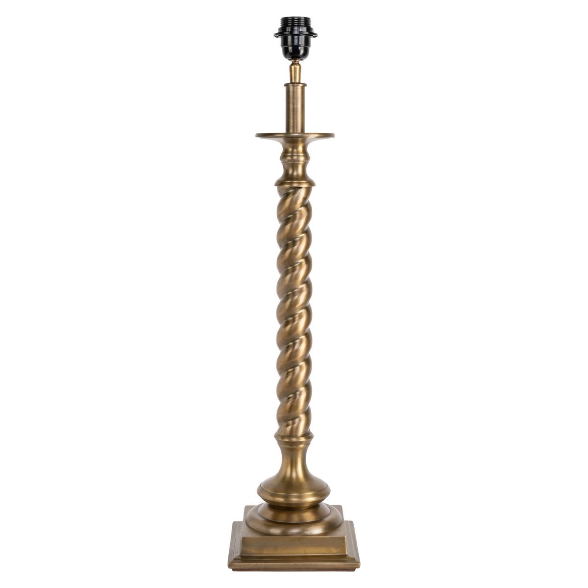 Lampă de masă Slone, alamă antichizată