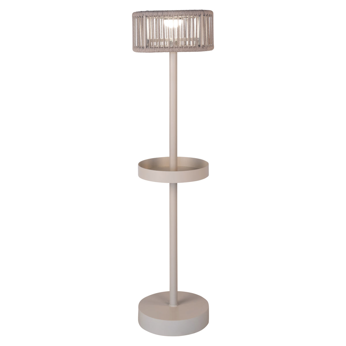 Lampă de podea de exterior Lunar, bej deschis