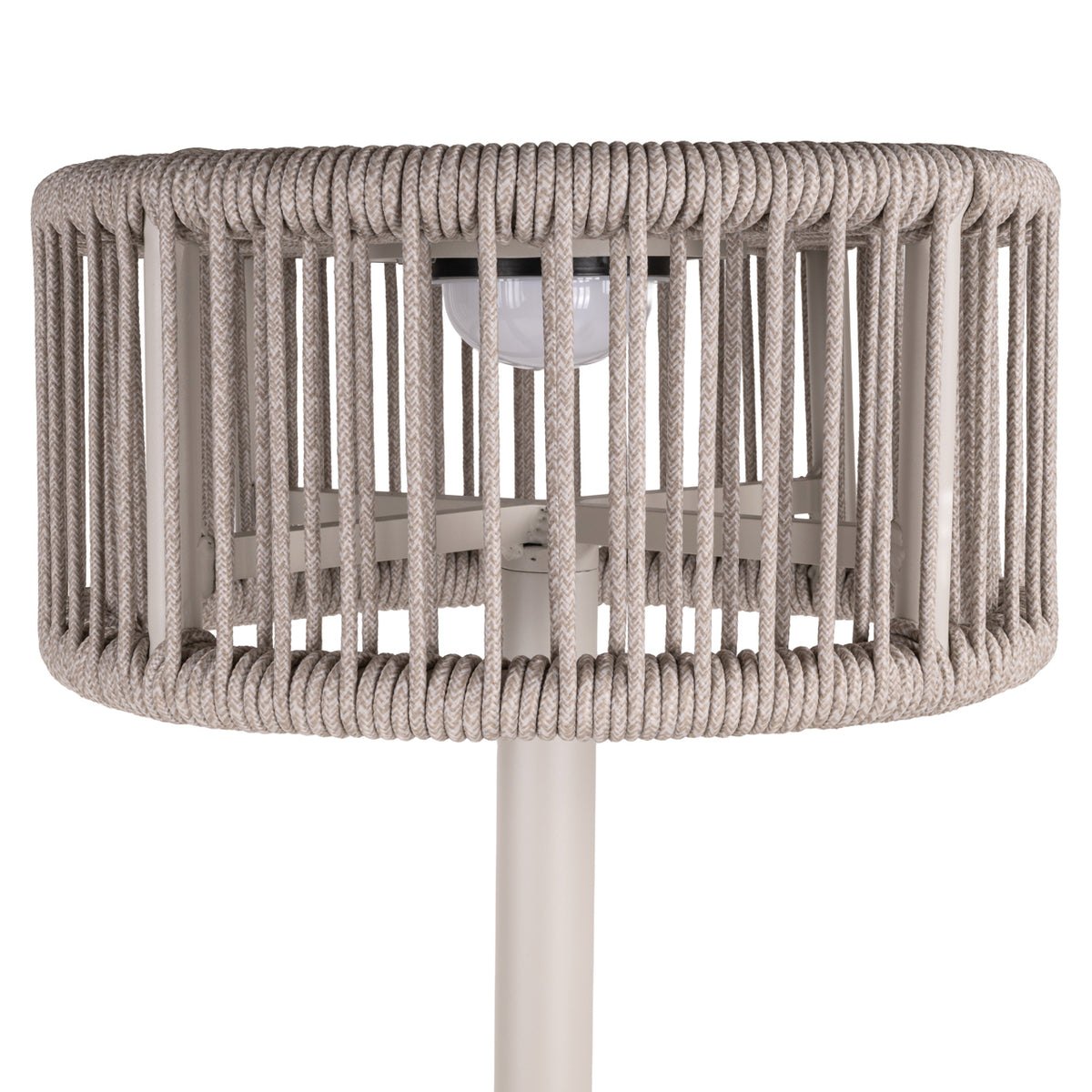 Lampă de podea de exterior Lunar, bej deschis