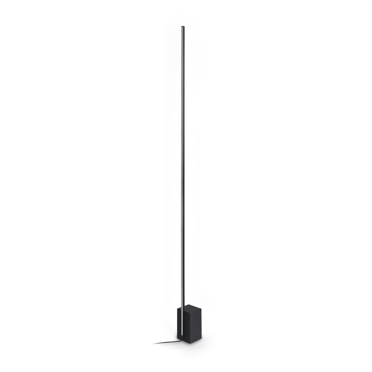 Lampă de podea Essence PT pătrată 3000K, negru