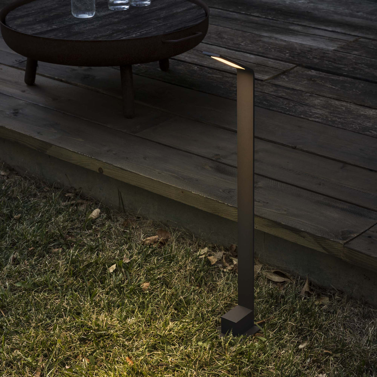 Lampadar de exterior Agos PT H80 3000K, antracit – ambient