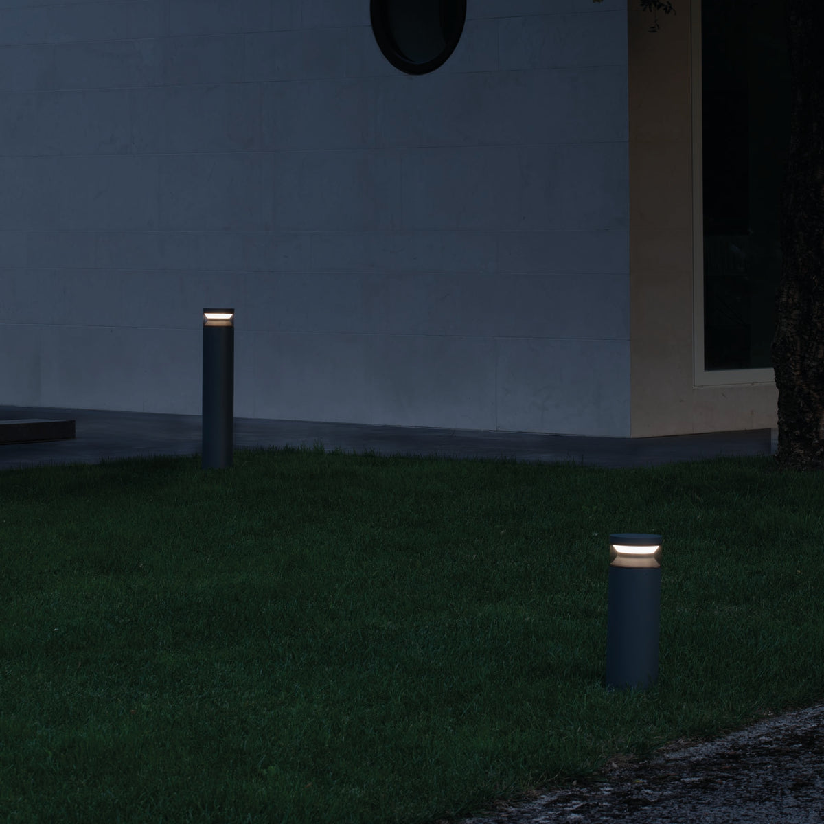Lampadar de exterior Boeing PT H100, negru – ambient