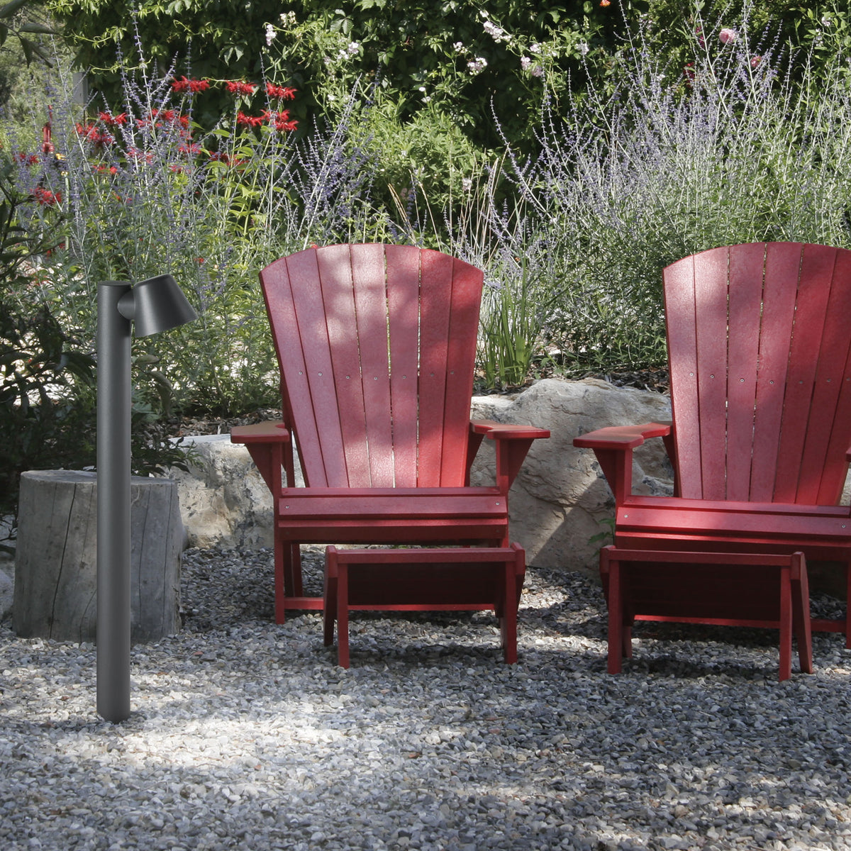 Lampadar de exterior Gas PT1, antracit – ambient