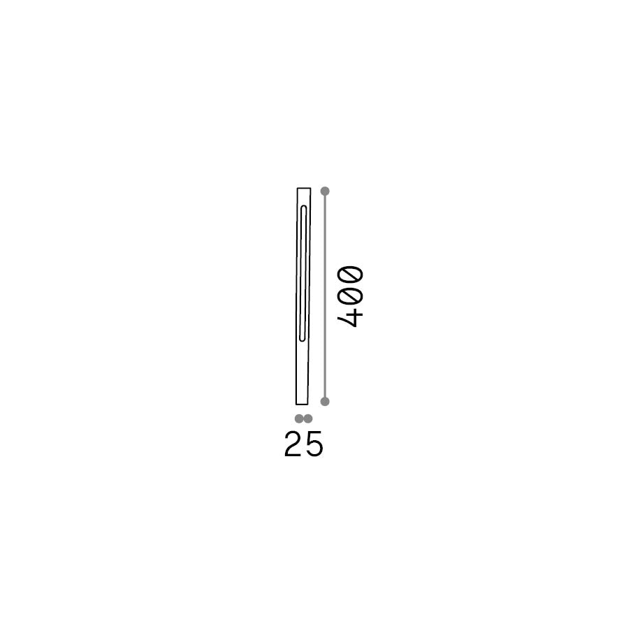 Lampadar de exterior Jedi PT H040, antracit – desen tehnic cu dimensiuni