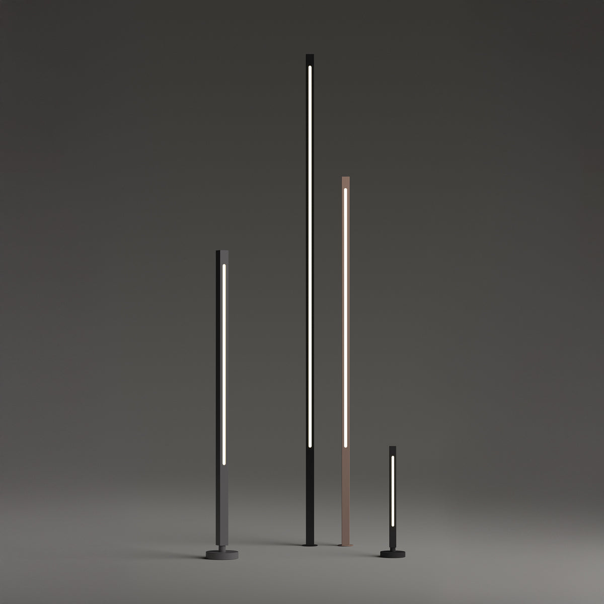 Lampadar de exterior Jedi PT H160, negru – ambient