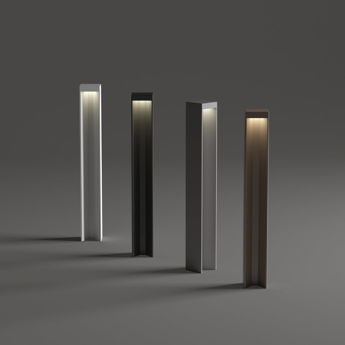 Lampadar de exterior Kurt PT 3000K, alb – ambient