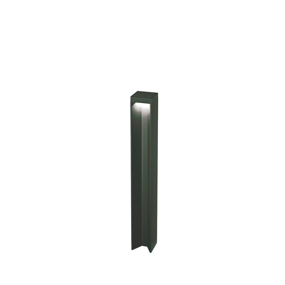 Lampadar de exterior Kurt PT 3000K, negru