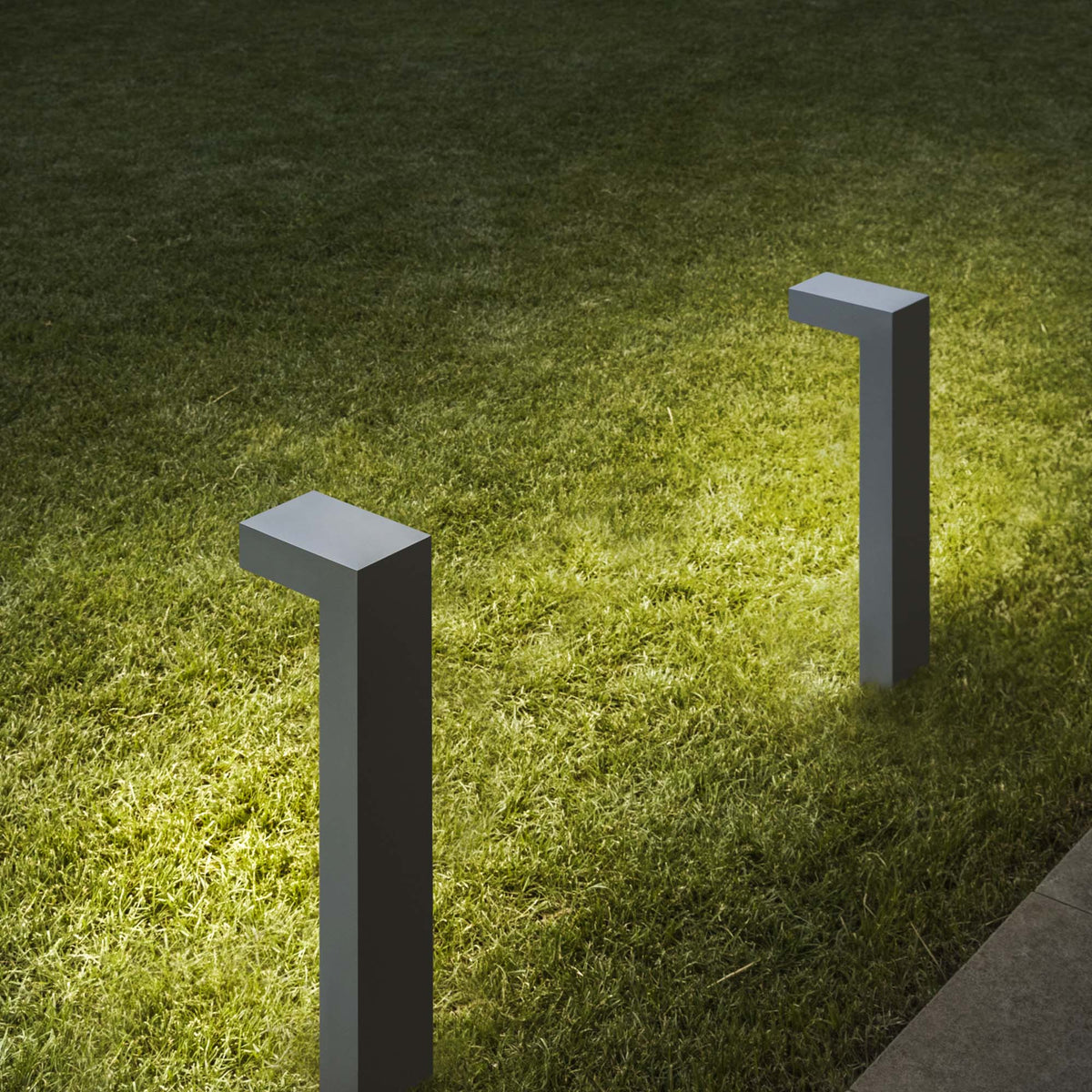 Lampadar de exterior Sirio PT1 H60, gri – ambient