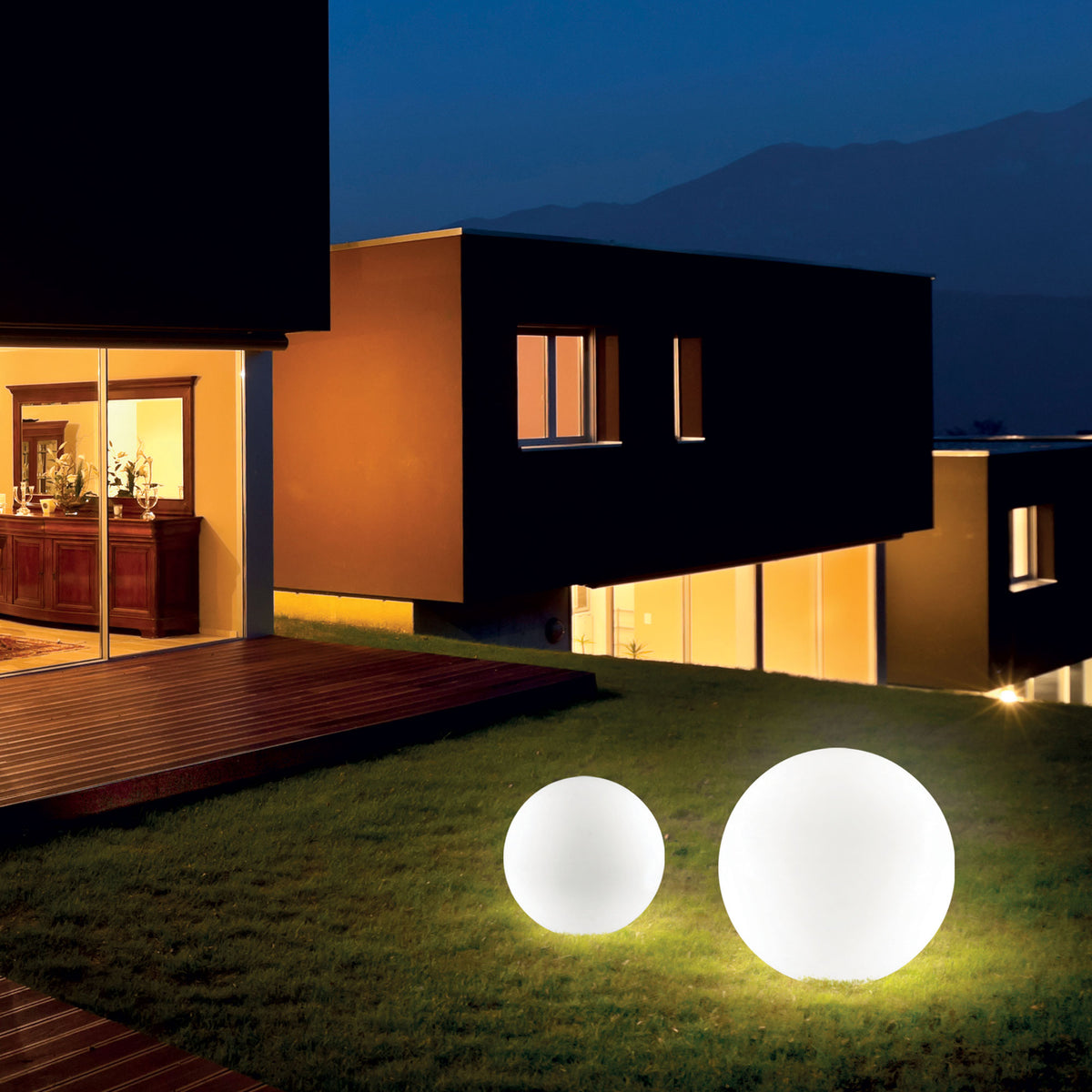 Lampadar de exterior Sole PT1 D40 – ambient