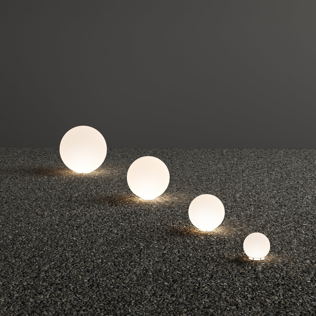 Lampadar de exterior Sole PT1 D50 – ambient