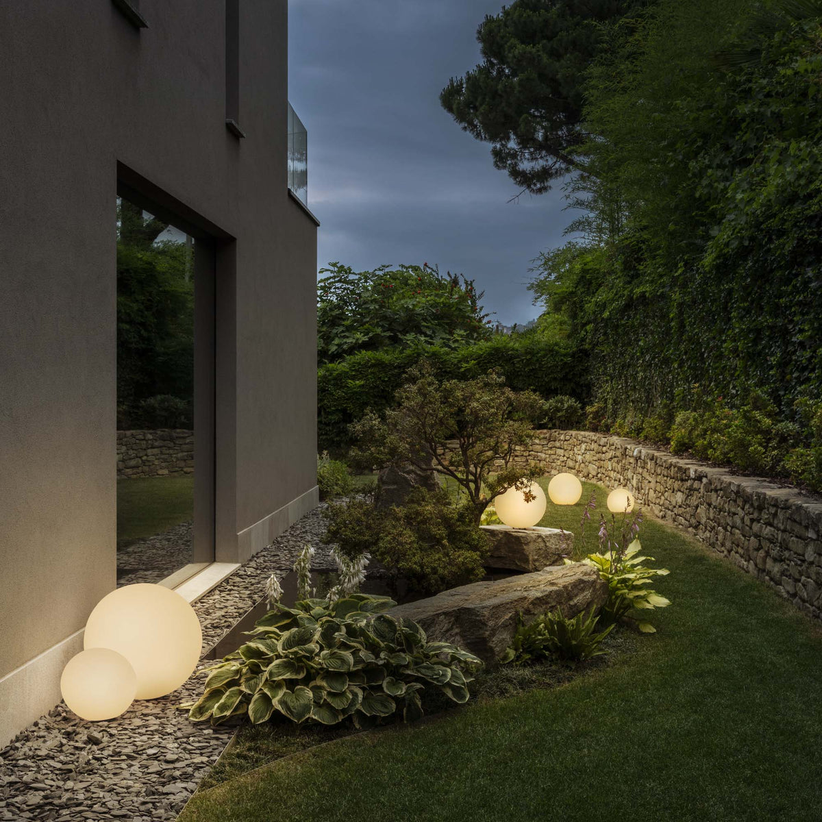 Lampadar de exterior Sole PT1 D50 – ambient