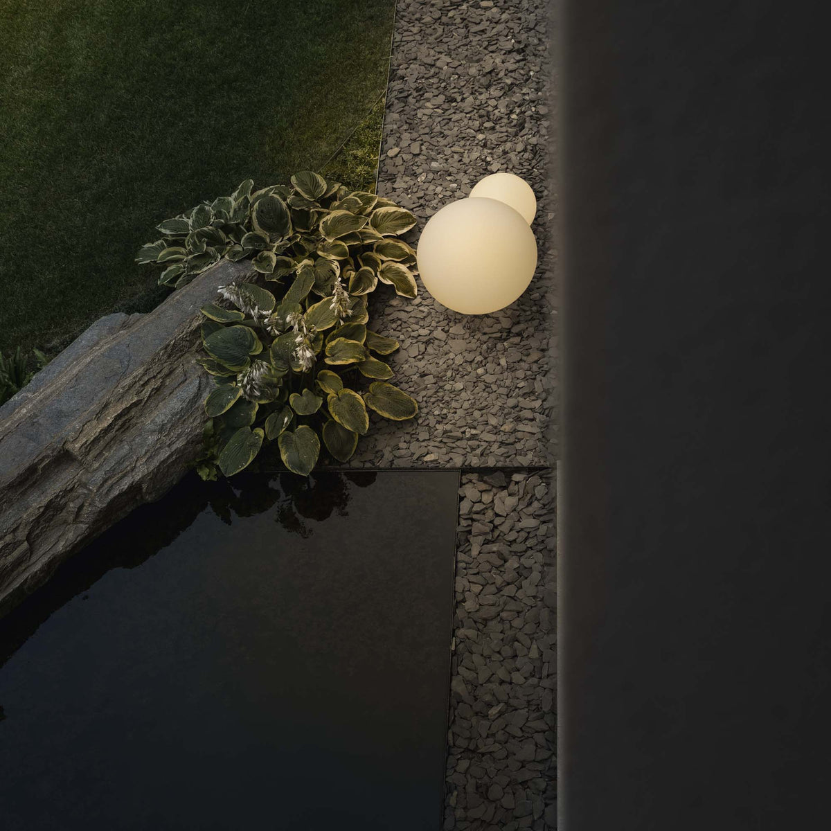 Lampadar de exterior Sole PT1 D50 – ambient