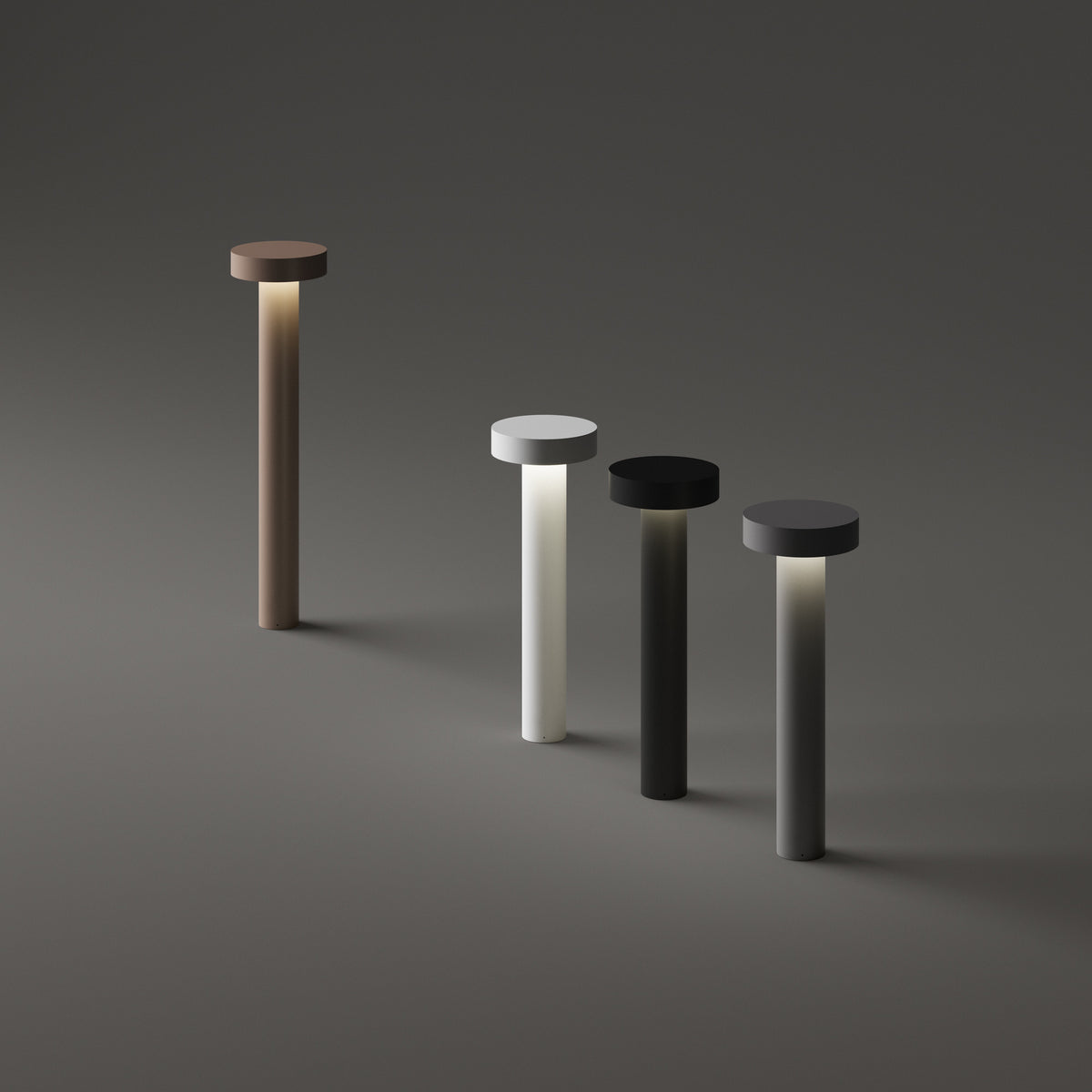 Lampadar de exterior Tesla PT4 H60, antracit – ambient
