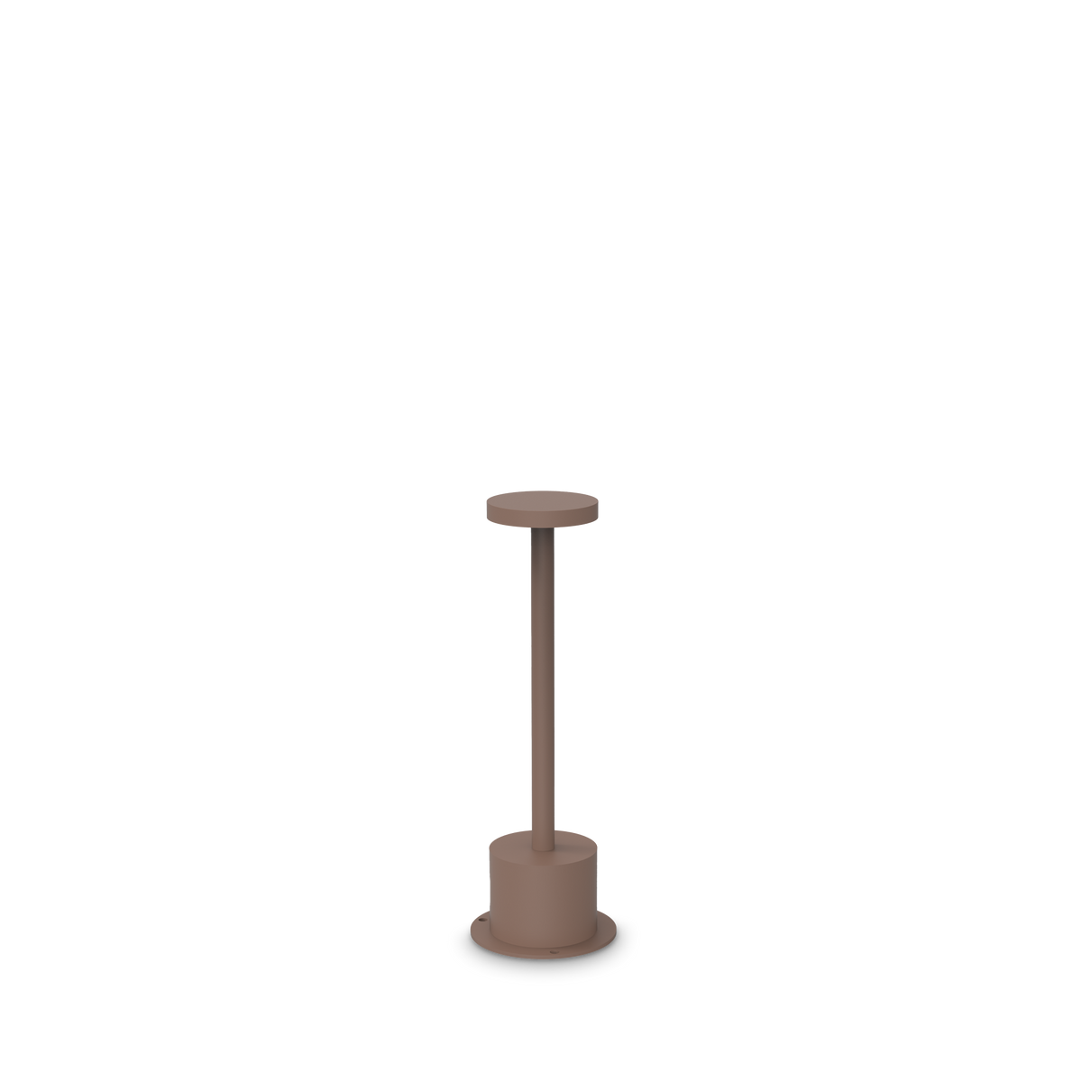 Lampadar de exterior Toffee PT D080 H025, cafeniu