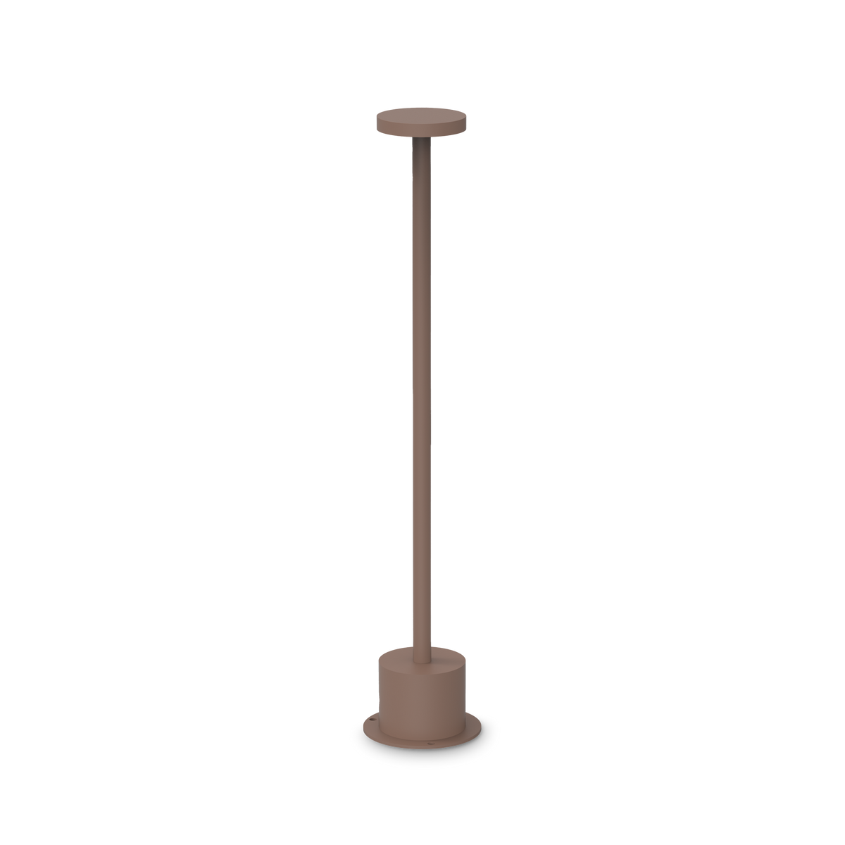 Lampadar de exterior Toffee PT D080 H050, cafeniu