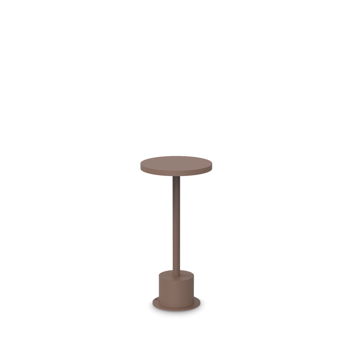 Lampadar de exterior Toffee PT D160 H025, cafeniu