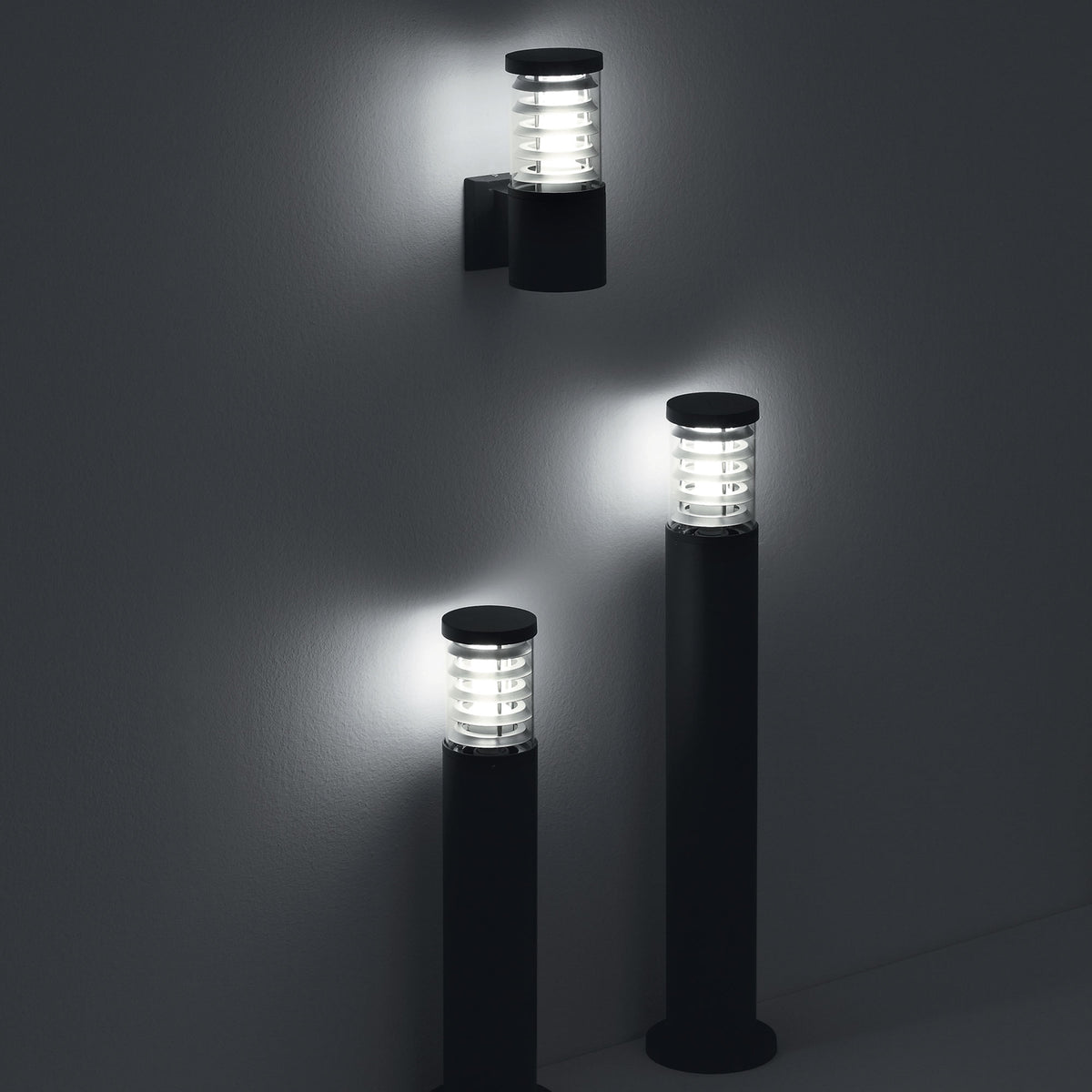Lampadar de exterior Tronco PT1 H60, antracit – ambient