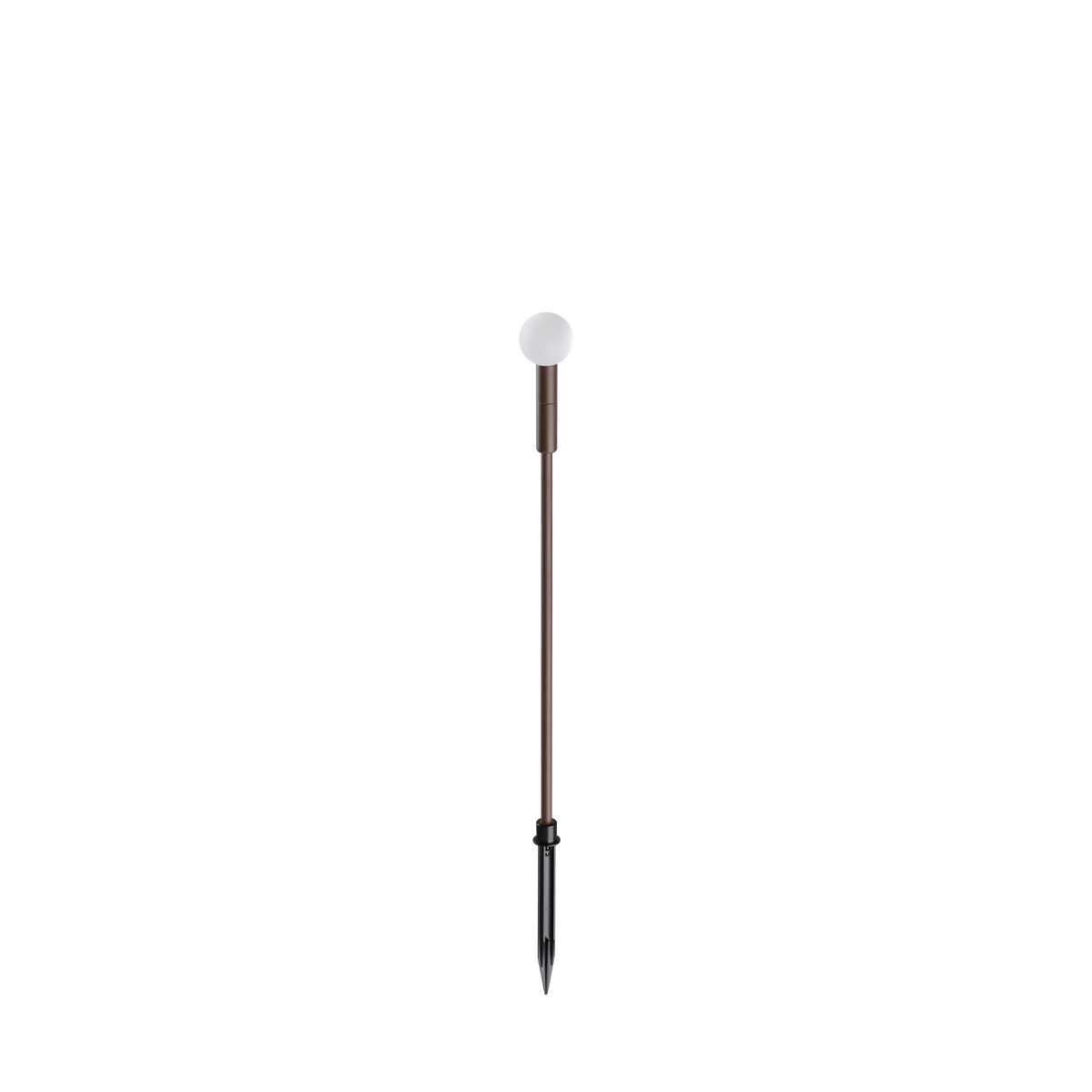 Lampadar de exterior Twiggy sferă PT H65, cafeniu