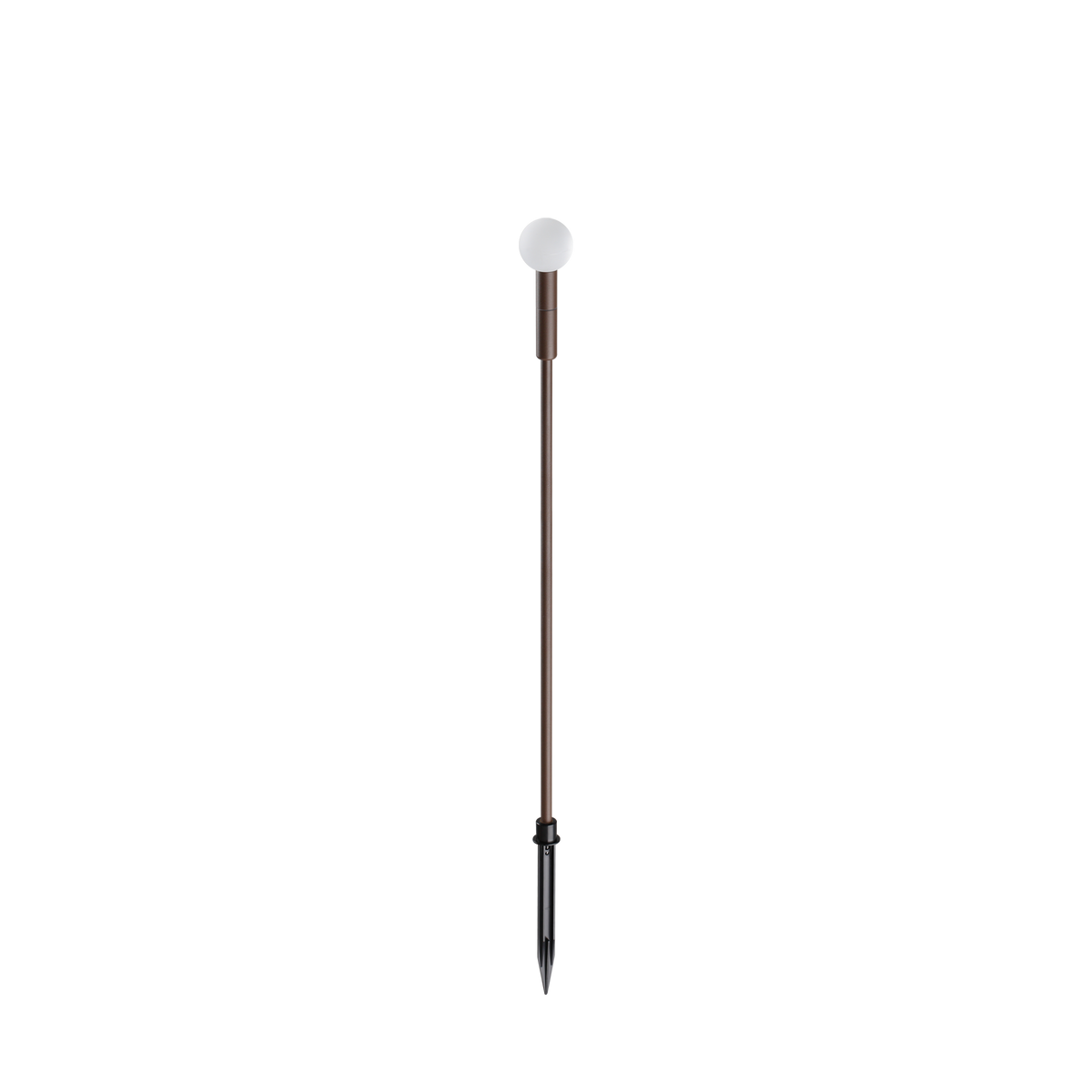 Lampadar de exterior Twiggy sferă PT H90, cafeniu