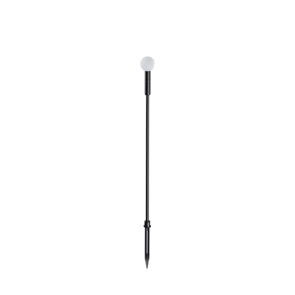 Lampadar de exterior Twiggy sferă PT H90, negru
