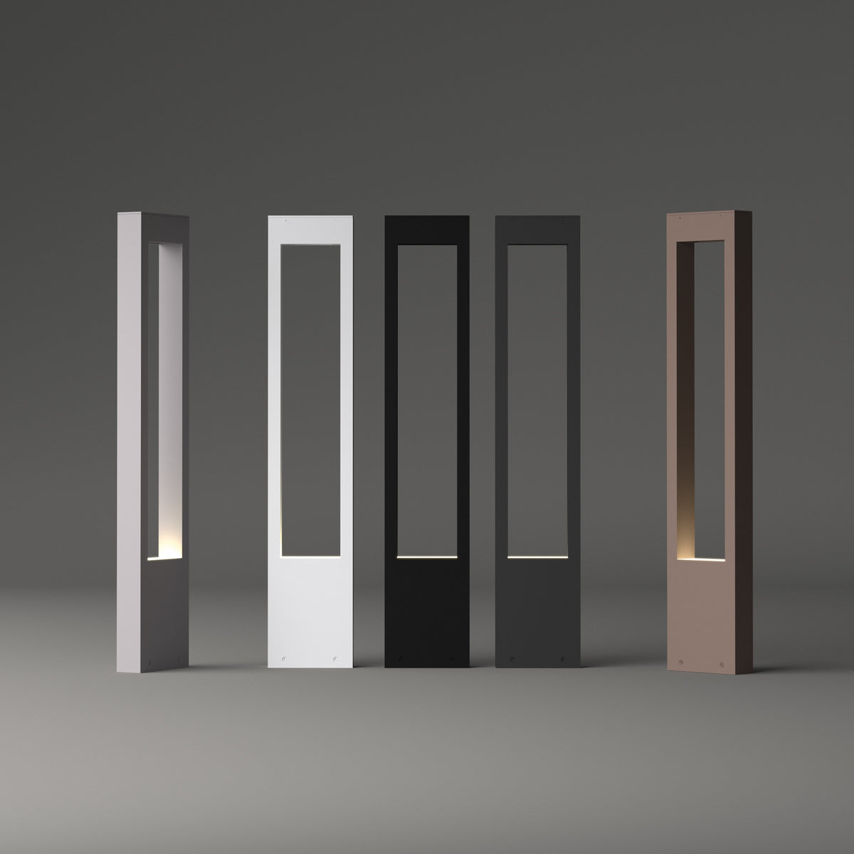 Lampadar de exterior Vega PT1, gri – ambient