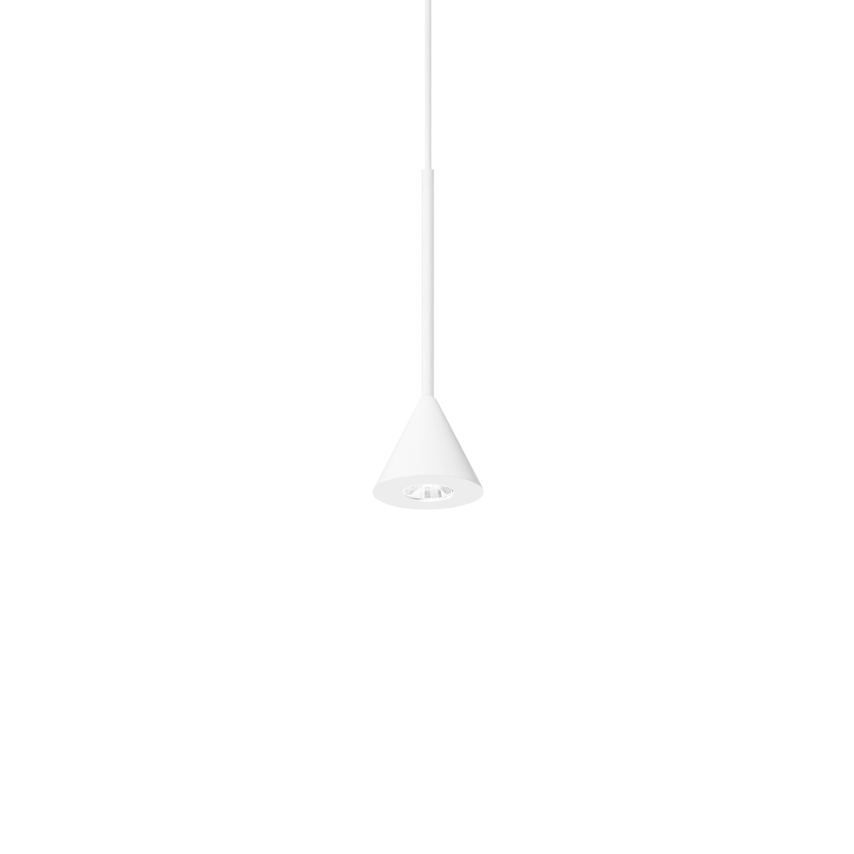 Lustră pendul Archimede SP conică, alb