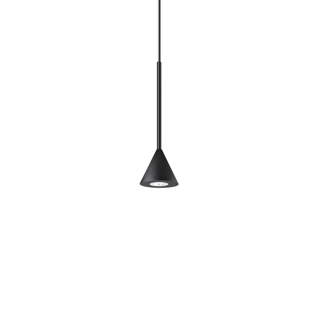Lustră pendul Archimede SP conică, negru