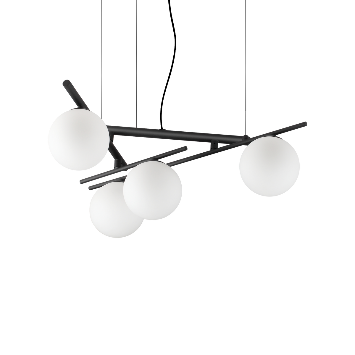 Lustră pendul Atlas SP4, negru