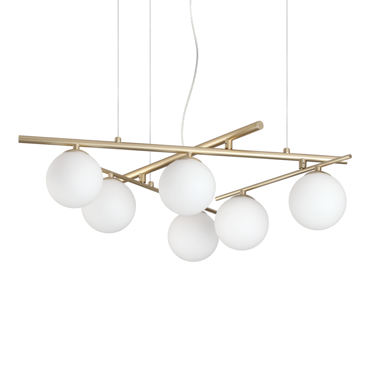 Lustră pendul Atlas SP6, auriu