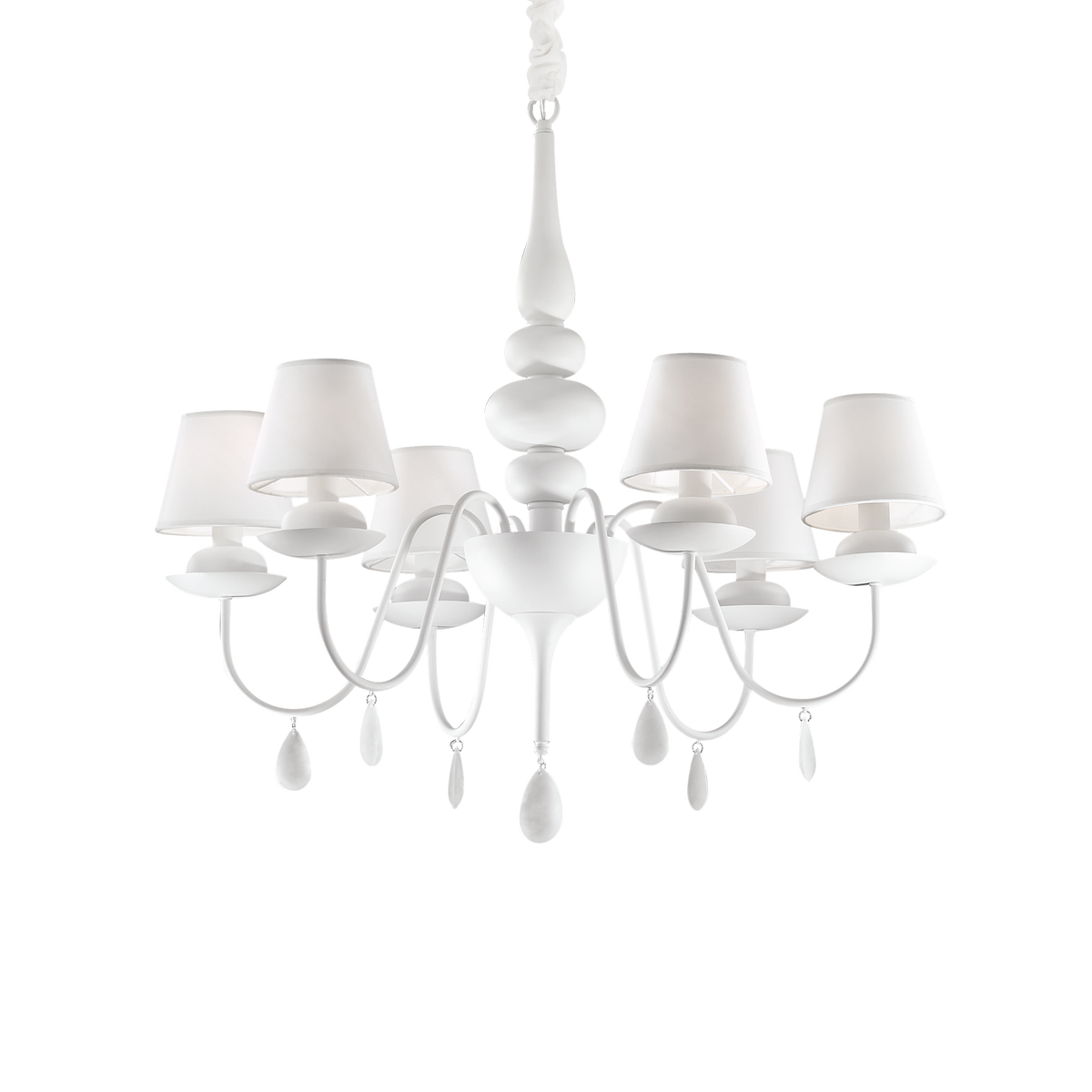 Lustră pendul Blanche SP6, alb