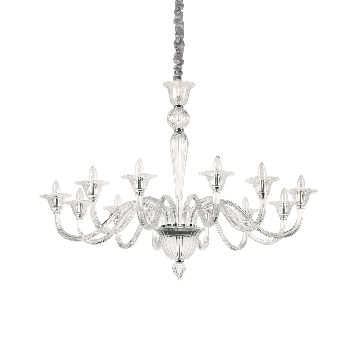 Lustră pendul Brigitta SP12, transparent