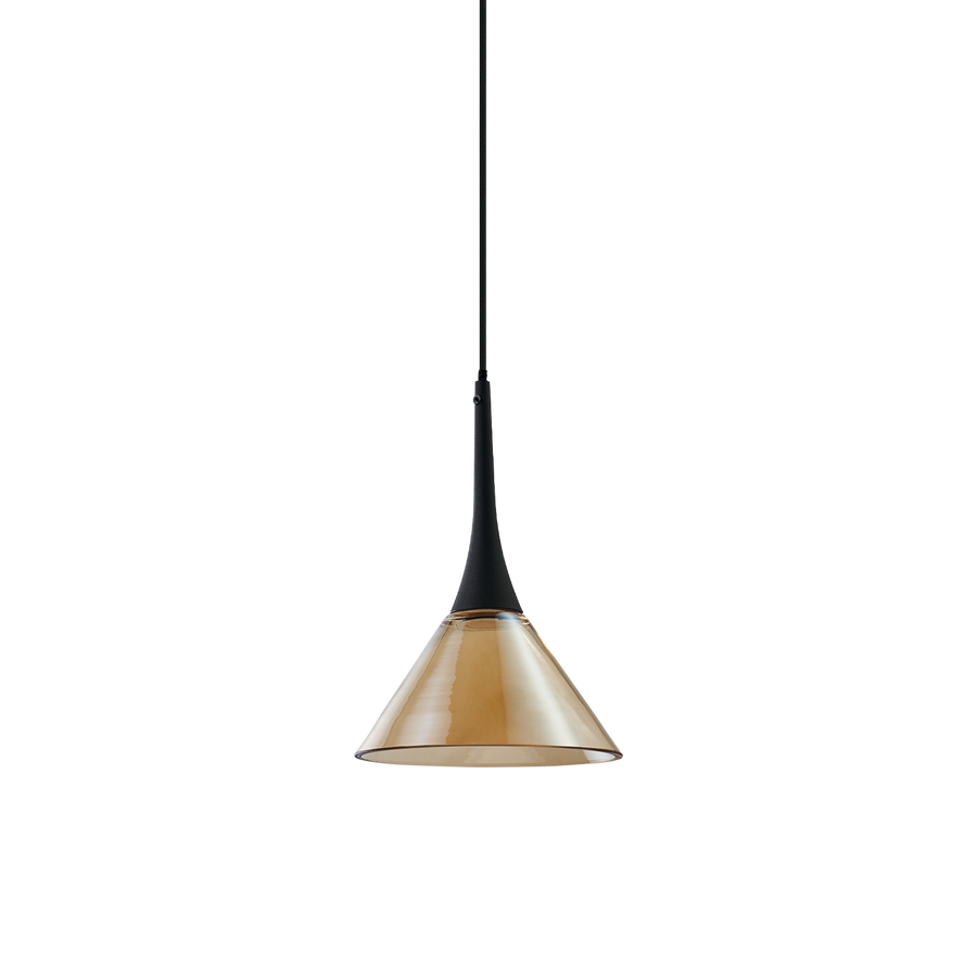 Lustră pendul Cocktail LED SP, chihlimbar