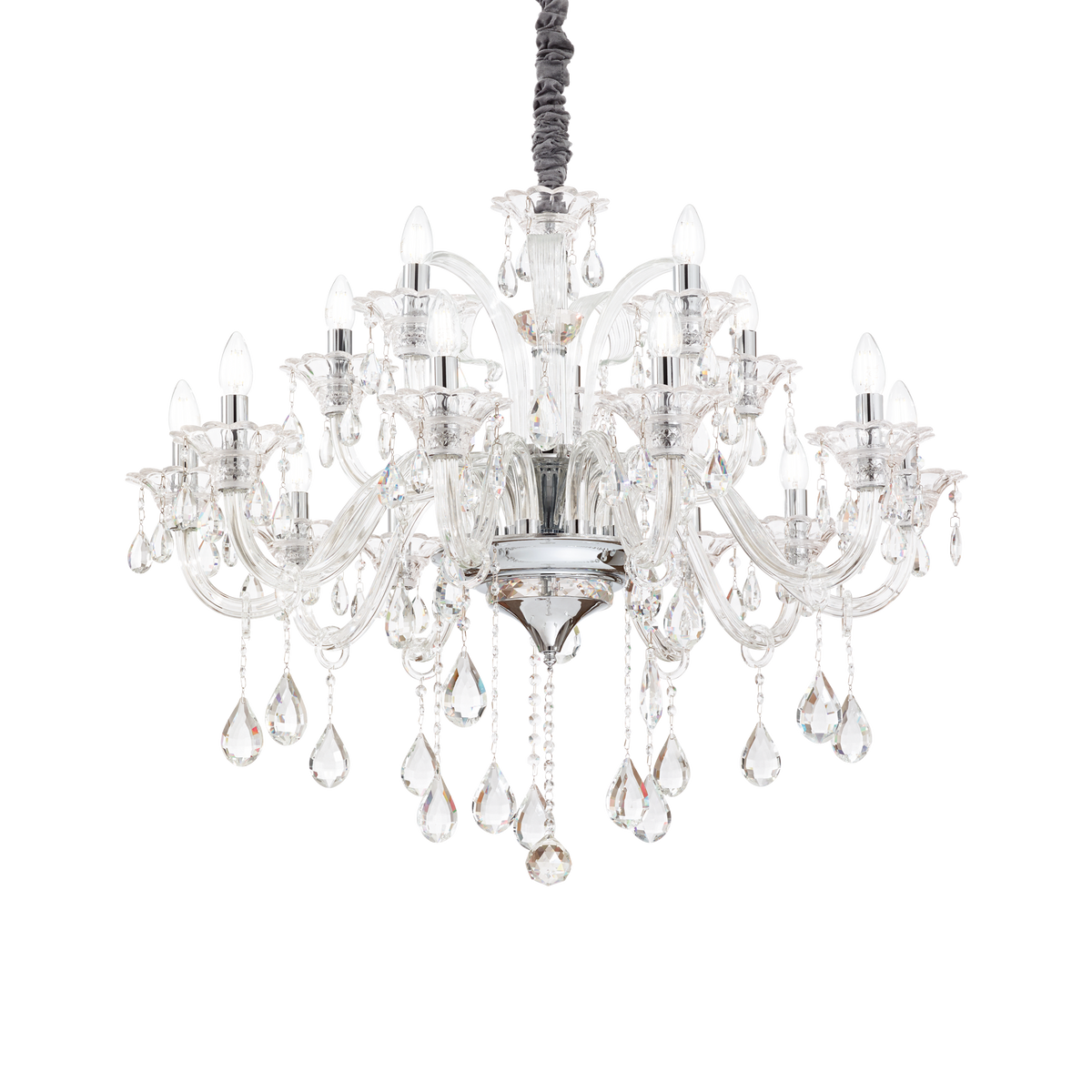 Lustră pendul Colossal SP15, transparent
