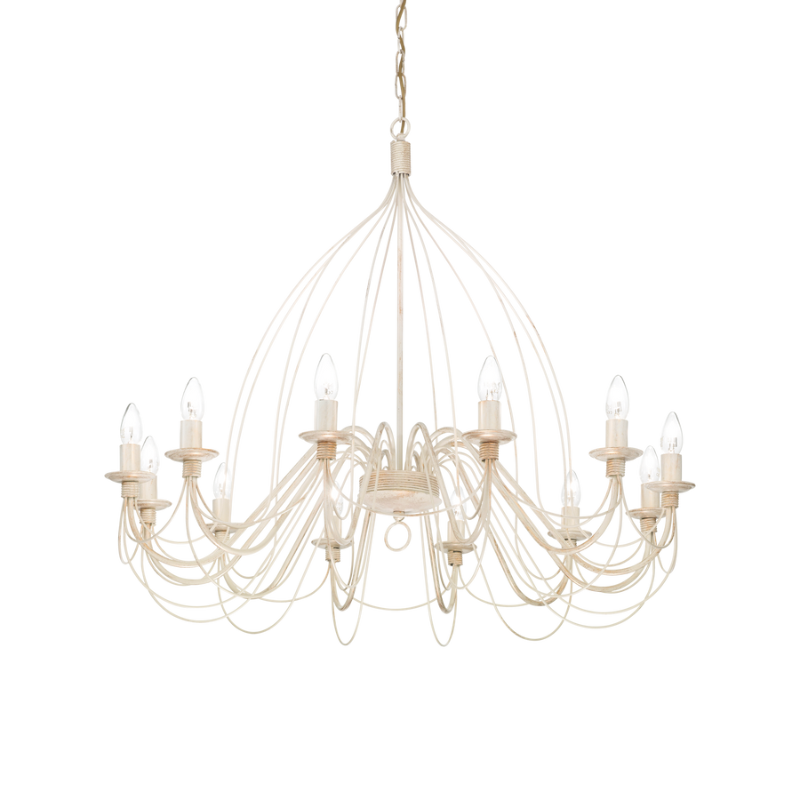Lustră pendul Corte SP12, alb