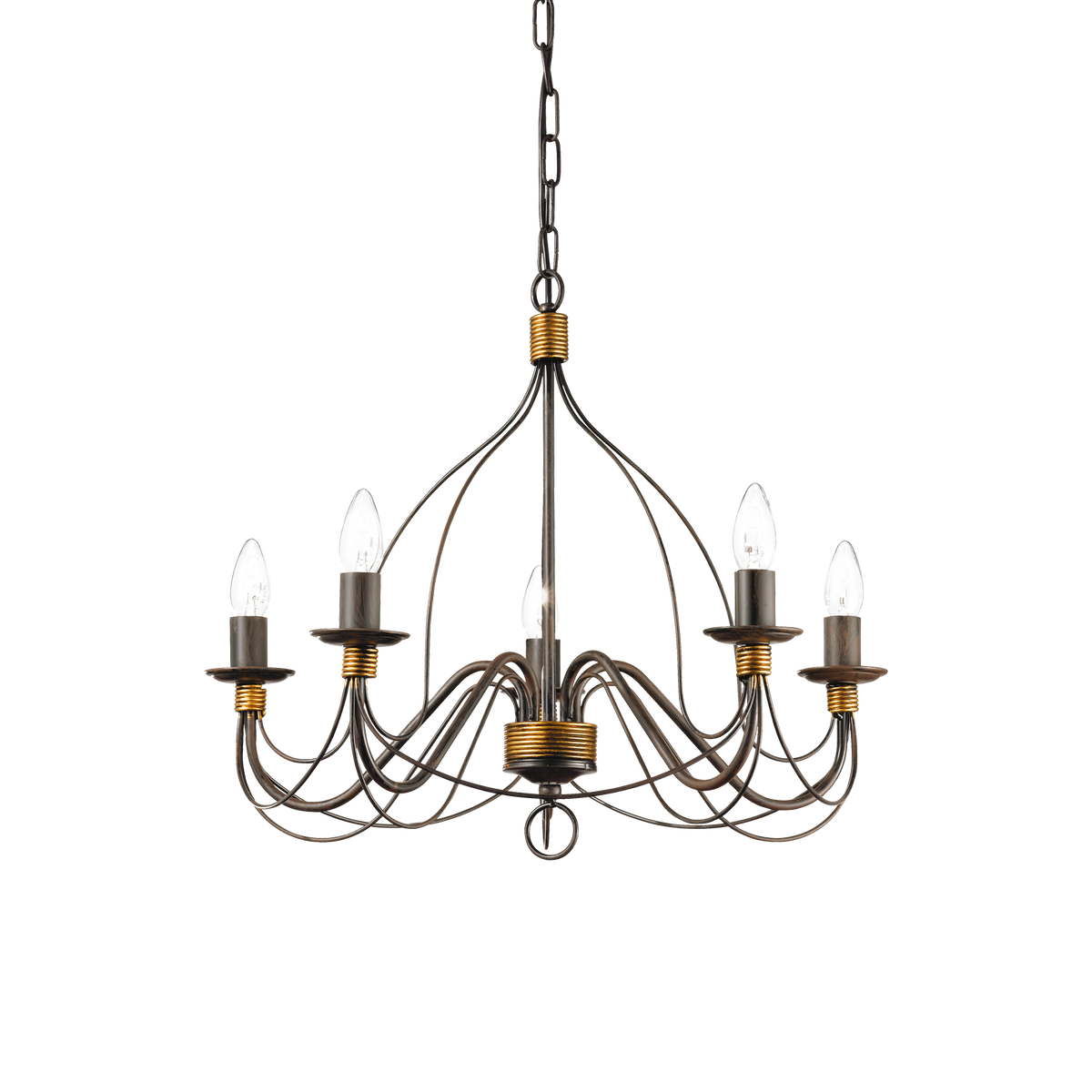 Lustră pendul Corte SP5, ruginiu