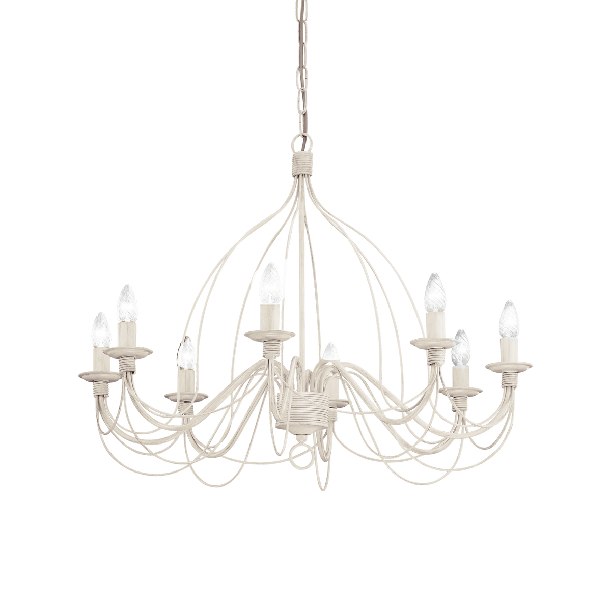 Lustră pendul Corte SP8, alb
