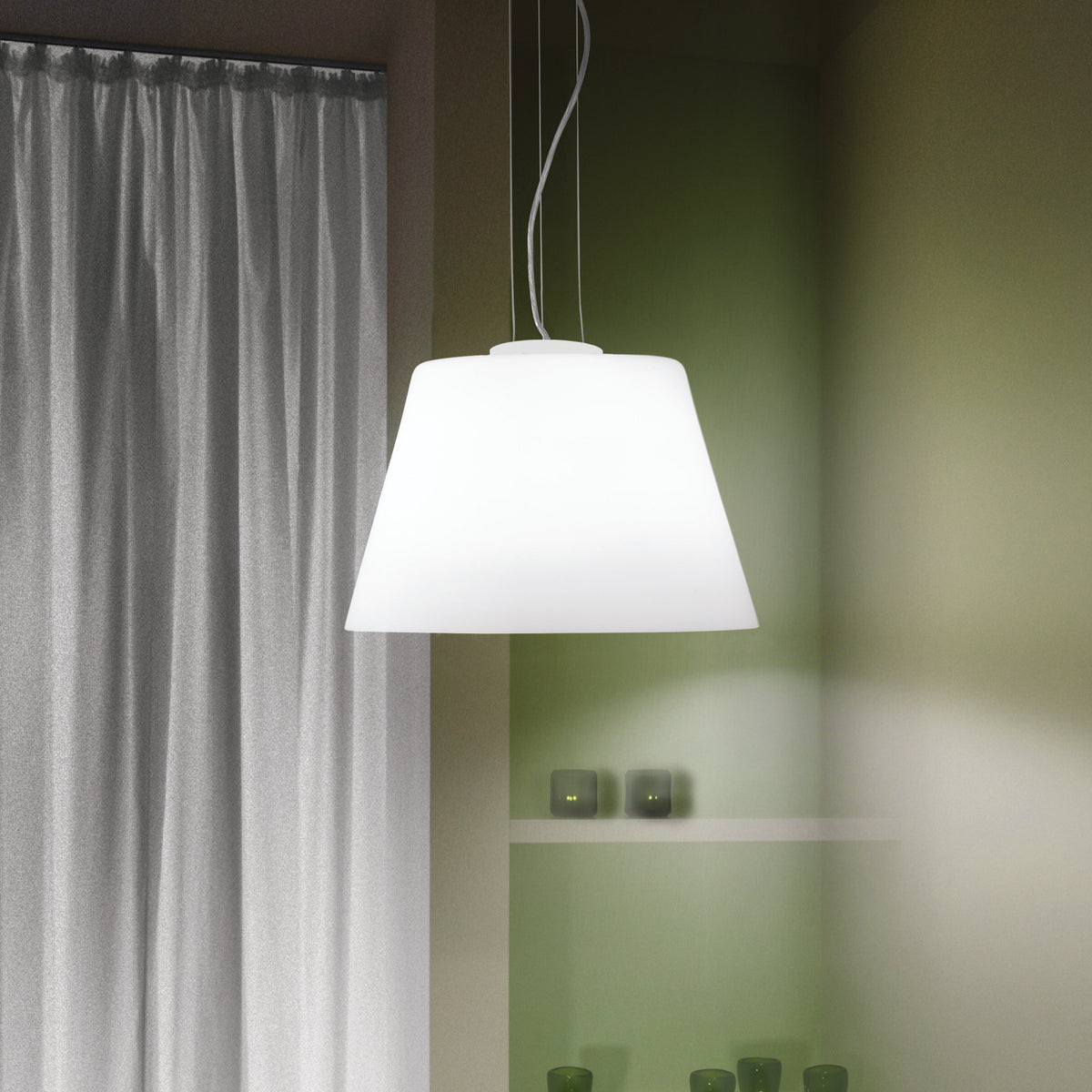 Lustră pendul Cylinder SP1 – ambient