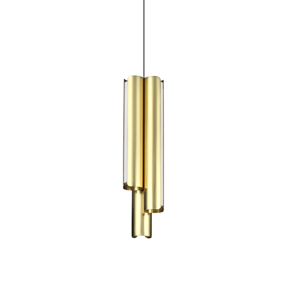 Lustră pendul Dorica SP3 D90, alamă