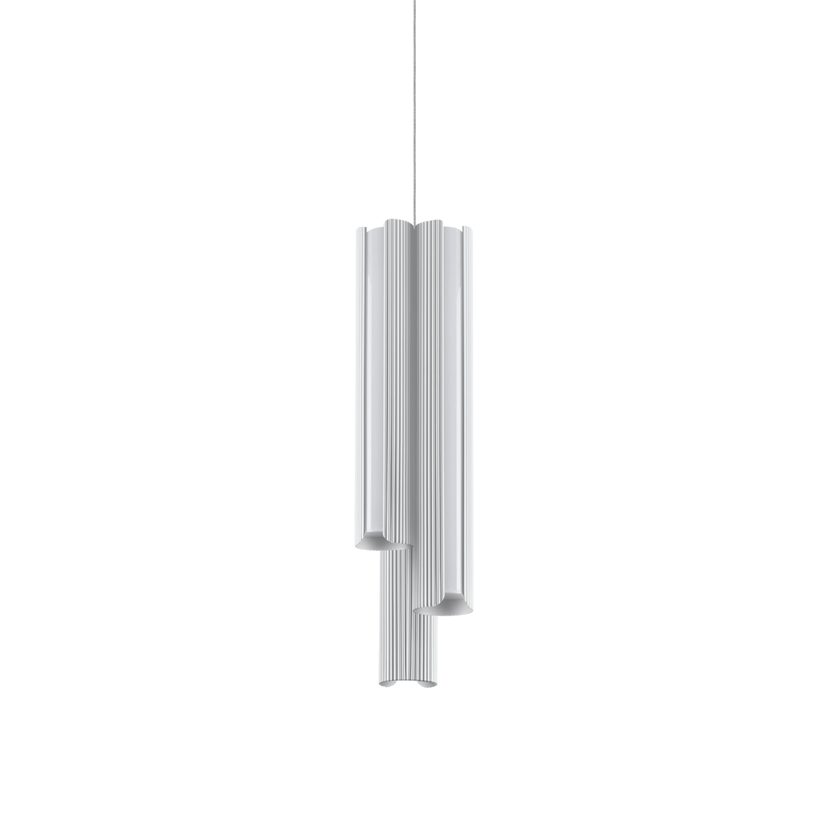 Lustră pendul Dorica SP3 D90, alb