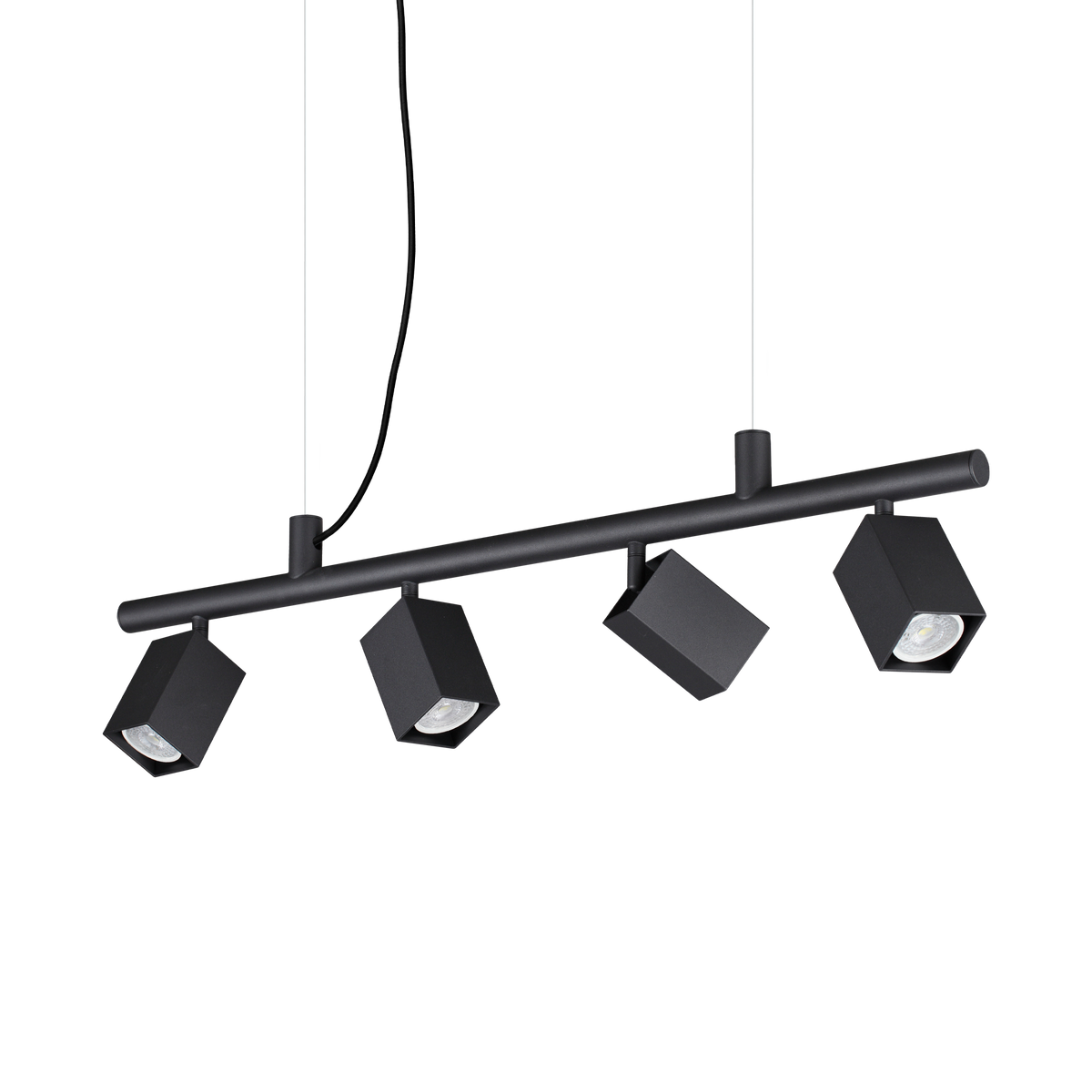 Lustră pendul Dynamite SP4 pătrat, negru