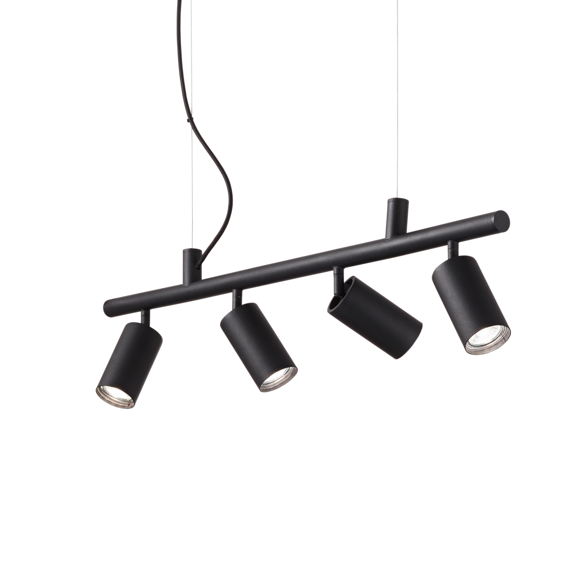 Lustră pendul Dynamite SP4 rotund, negru